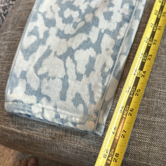 Current Elliott Womens High Waist Stiletto Leopard Ankle Skinny Jeans - Picture 12 of 15